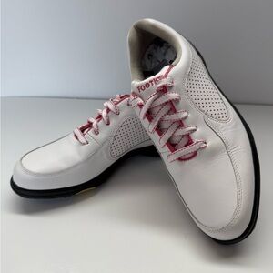 FootJoy 98629 Women’s 8 M Extra Comfort White Pink Golf Shoes Soft Spikes